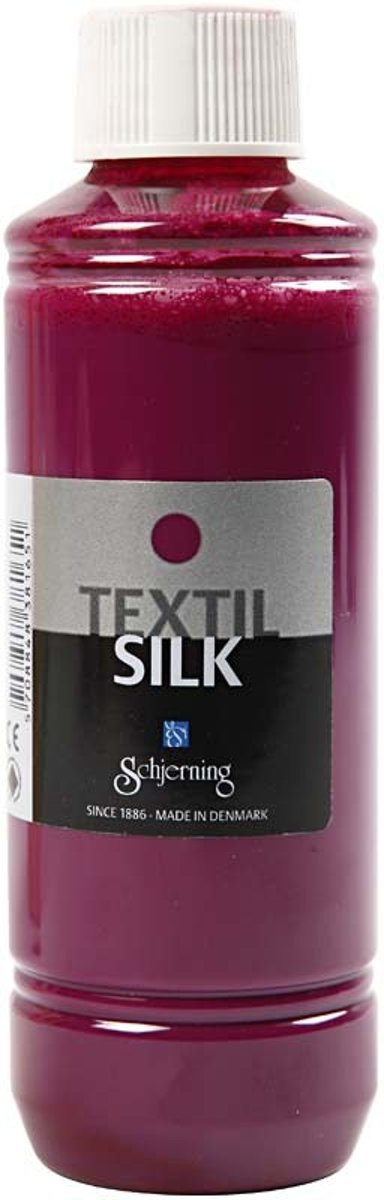 Zijdeverf ES Silk, donkerroze, 250ml [HOB-33116]